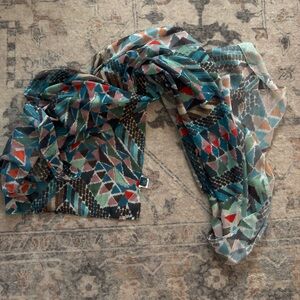Geometric Patterned Scarf